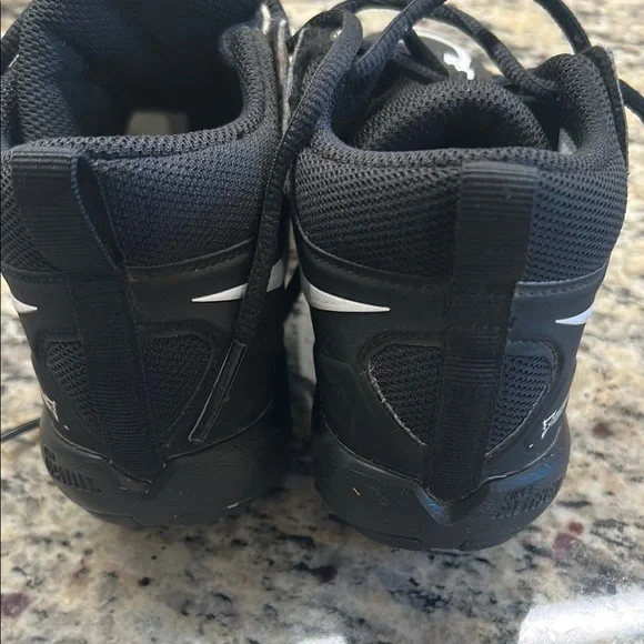 Nike Black and White Football or Lacrosse Spikes - Picture 3 of 6